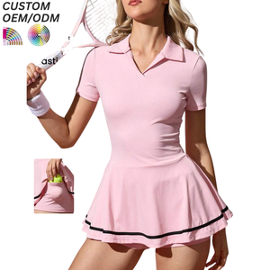 Ropa Deportiva de Tenis Personalizada, Transpirable, Estampada o Lisa, Conjunto de Camiseta y Pantalones Cortos, Servicio OEM/ODM, Fabricación de Ropa al Por Mayor - Product Image 5