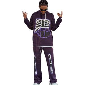 Service OEM Couleur Personnalisée Halloween Bon Fournisseur Nouvelle Arrivée Vêtements d'extérieur Dernier Style Respirant Confortable Hommes Survêtements - Product Image 1