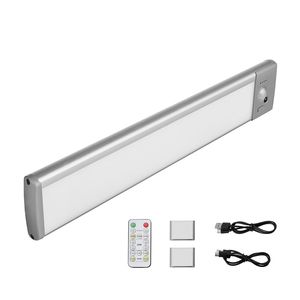 Luci per Armadio Ricaricabili con 68 LED e Sensore di Movimento, Set da 5 Pezzi con Telecomando, Tensione di Ingresso 5V per Uso in Cucina - Product Image 1
