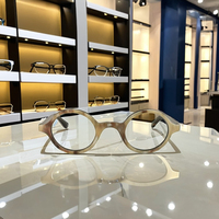 Gafas de Sol de Lujo Hechas a Mano con Montura Completa de Cuerno de Búfalo y Acabado de Acetato, Ligeras, Personalizadas, Proveedor Mayorista