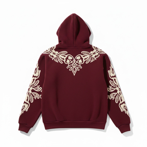 Sudadera con Capucha de Lujo con Estampado de Araña en Sublimación, Color Degradado, Estilo Urbano para Hombre y Mujer, Corte Regular, Forro Polar, Invierno - Product Image 3