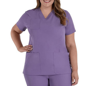 Professional Medical Scrubs Lightweight Durable Breathable Workwear Uniform For Doctors Nurses Healthcare Scrubs Set - Product Image 1