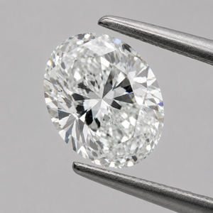 Diamante Suelto Cultivado en Laboratorio, Corte Ovalado de 2 Quilates, Alta Claridad y Brillo - Product Image 3