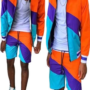 Conjuntos de algodón para hombre con pantalones cortos para hombre estilo caliente - Product Image 1