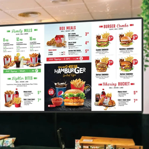 Caja de Luz LED Ultra Delgada de Aluminio Personalizada para Menús de Restaurantes, Letrero Publicitario Retroiluminado para Exhibición de Alimentos para Cafeterías y Tiendas de Comida Rápida - Product Image 2