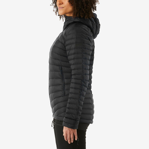 Veste longue matelassée élégante et ultra chaude pour femme, respirante, avec capuche et rembourrage en duvet, veste d'hiver chaude et moelleuse - Product Image 3