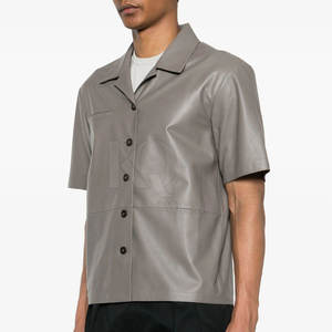 Chemises en cuir douces et durables pour hommes, style classique, tissu léger, parfaites pour un usage quotidien et pour les occasions de soirée - Product Image 6