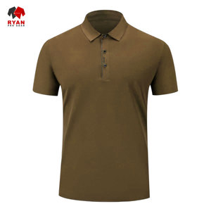 Chemises polo personnalisées Ryan Pro Gear pour hommes, style pull, avec logo personnalisé, design ODM - Product Image 5