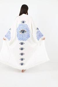 Abrigo Acolchado de Algodón para Mujer, Chaqueta Kimono de Algodón, Chaqueta Nueva con Bordado Suzani, Abrigo Cálido de Invierno, Pantalones Cortos Indios, Túnicas Tejidas - Product Image 3