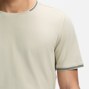 Solid Color With Trendy Design And Custom <b>Logo</b> Design Comfortable And Relaxed Fit Men Tee Ahirt With Customizable <b>Logo</b> Designing - Product Image 4