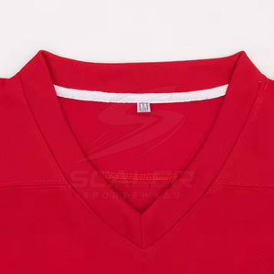 เสื้อฮอกกี้น้ำแข็งแบบพรีเมียมสั่งทำพิเศษ ระบายอากาศได้ดี ไซส์พลัส พร้อมคุณสมบัติซับเหงื่อ สำหรับการฝึกซ้อมระดับมืออาชีพและชุดกีฬาเพื่อประสิทธิภาพสูง - Product Image 4