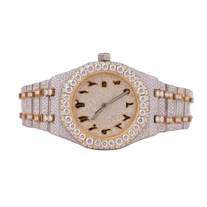 Reloj de Lujo Personalizado de Acero Inoxidable para Hombre, Esfera Negra, Cristal de Zafiro, Movimiento de Cuarzo, Caja Rectangular, Cierre de Pulsera - Product Image 6