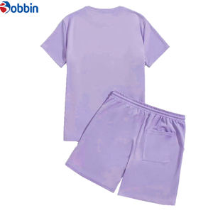 Conjunto Cómodo Unisex de Camiseta y Pantalón Deportivo Estilo Vintage Lavado, Nueva Colección de Verano, Personalizable, Transpirable - Product Image 6