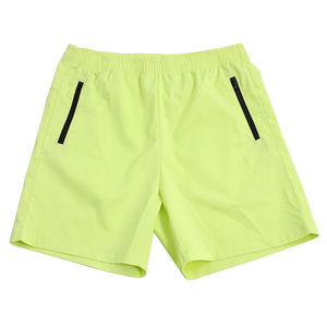 Shorts de jogging respirants personnalisés de haute qualité pour hommes, décontractés, unis, fitness, séchage rapide, été, coton, motif uni, taille élastique - Product Image 1