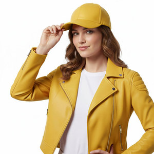 Nueva llegada, chaqueta de cuero genuino de alta calidad, chaqueta para mujer más vendida a precio de mayoreo para venta en línea - Product Image 6