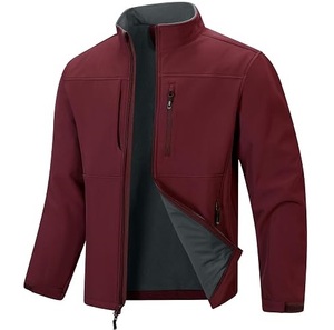 Veste softshell d'hiver pour homme, imperméable, légère, pour la marche, le camping, la course à pied et l'usage quotidien - Product Image 2