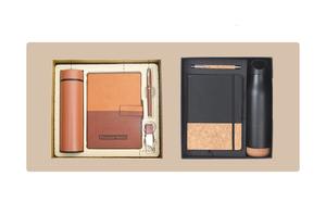 Ensemble cadeau d'affaires en cuir PU de qualité supérieure, impression numérique personnalisée, stylo, porte-clés, porte-cartes, cadeau d'entreprise - Product Image 5