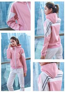 <b>Women's</b> Lady Long Sleeve <b>Red</b> Print Flower Hooded Pullover Sweatshirt Breathable Cotton Cute Style Woven Jacket Winter Season XS - Product Image 2