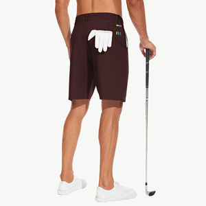Shorts de golf pour hommes, coupe décontractée, extensibles, légers, imperméables, séchage rapide, shorts d'été pour le streetwear et les voyages - Product Image 2