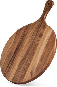 Tabla de cortar redonda de madera de acacia H a CRAFT, 100% ecológica, apta para lavavajillas, 1.5 cm de grosor - Product Image 5