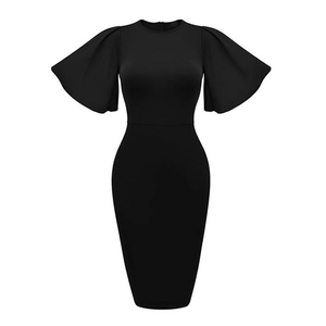 Robe polo en coton pour femmes - Design à bordures contrastées - Coupe ajustée - Vêtements de sport pour le golf féminin - Product Image 4