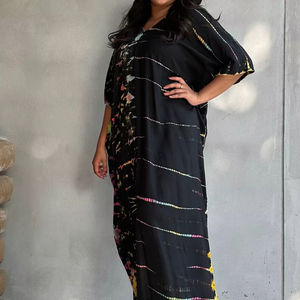 Caftán N 35, Cómodo para la Playa, Vacaciones, Cruceros, Fiestas en la Piscina - Product Image 1