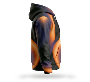 Service OEM, impression graphique, impression numérique, sweat à capuche pour homme en molleton 100% coton, coupe régulière, confortable, séchage rapide - Product Image 4