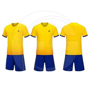 Maillot et short de football personnalisés, vêtements de sport pour l'entraînement au soccer, maillots de football pour adultes, ensembles d'uniformes de football, séchage rapide pour l'été - Product Image 1