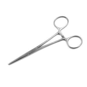 Pinzas Hemostáticas Quirúrgicas Personalizadas OEM de 180 mm Rectas en Venta con MOQ Bajo - Product Image 1