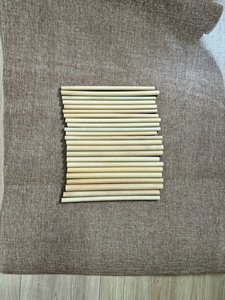 หลอดดูดน้ำไม้ไผ่ทนทานเป็นมิตรกับสิ่งแวดล้อมเหมาะสำหรับน้ำผลไม้สมูทตี้และเครื่องดื่ม-ดอกบัวสีฟ้าจากเวียดนาม - Product Image 5