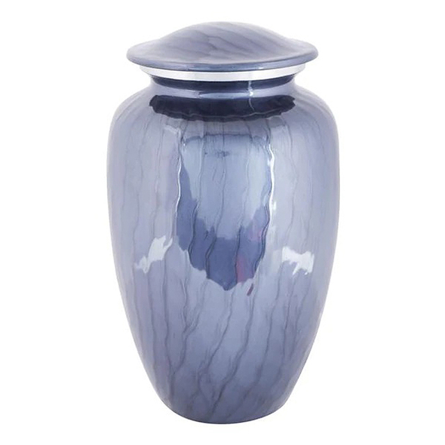 High Quality Eco-Friendly Metal Cremation Urns for Ashes Art Deco Handmade Floor Vase Option for Loved Ones