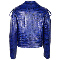Blouson de moto en cuir de vachette pour homme, personnalisé, style vintage, imperméable, coupe-vent, confortable