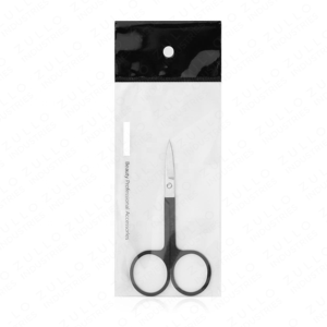 Ciseaux à ongles professionnels en acier inoxydable noir et argent, outil de coupe précis et tranchant pour manucure et pédicure, idéal pour les salons de beauté - Product Image 3