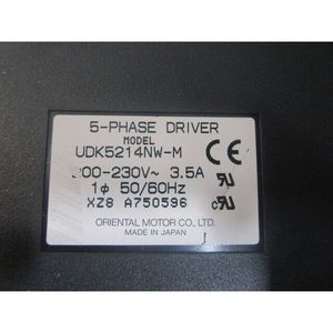 ORIENTAL MOTOR VEXTA UDK5214NW-M ไดรเวอร์ 5 เฟส - อุปกรณ์และอะไหล่เซมิคอนดักเตอร์ระดับโลกที่เชื่อถือได้ - Product Image 5