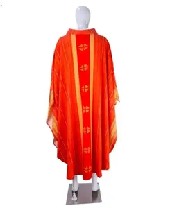 Túnicas de Iglesia de Poliéster Cómodas y de Alta Calidad Hechas en Fábrica, Diseño Personalizado de Última Moda, Gran Venta para Adultos Unisex, Servicio OEM - Product Image 6