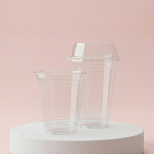 Viet Nam Manufacturer Transparent PP <b>Plastic</b> <b>Cups</b> with Lids 95mm Disposable Beverage <b>Cup</b> for Cold <b>Drinks</b> Milk Tea 12oz 16oz - Product Image 1