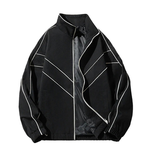 Veste de coach respirante à étiquette privée, pour usage extérieur, confortable - Product Image 1
