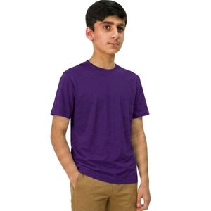 Camiseta Infantil de Verano, 100% Algodón, Manga Corta, Cuello Redondo, Suave, Transpirable, con Estampado - Product Image 1