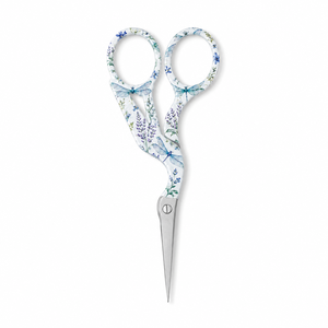 Dragonfly <b>Floral</b> Embroidery <b>Scissors</b> 4.5 Inch Stainless Steel Sharp Pointed Crane Embroidery <b>Scissors</b> - Product Image 1