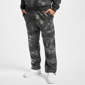 OEM กางเกงซับเหงื่อสำหรับผู้ชายซักแบบกรดมีสไตล์ทำจากผ้าขนสัตว์คุณภาพสูงสีกำหนดขนาดเองโลโก้กางเกงสำหรับผู้ชายที่กำลังมาแรง - Product Image 1