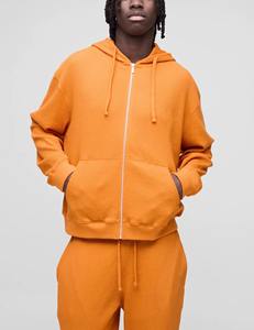 Nouvel Arrivage Hiver Ensemble Survêtement Homme Décontracté Uni en Coton 100% Effet Vieilli, Pantalon de Jogging et Sweat à Capuche Deux Pièces - Product Image 3