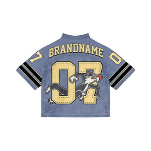 Camisetas deportivas personalizadas con serigrafía para hombre, uniformes de práctica de fútbol y fútbol americano con nombre del equipo, tela transpirable y suave. - Product Image 3