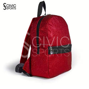 Sac de cheerleading en tissu pailleté personnalisé, sac à dos de danse, accessoires de cheerleading, sac à dos pailleté - Product Image 5