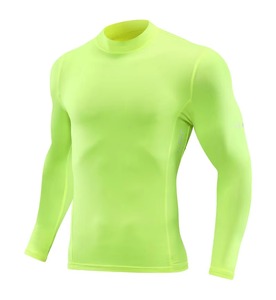 Custom Compression Gym Clothing Manufacturer Performance Fitness Tee Cotton Polyester <b>Stretch</b> Fabric Embroidery Custom Logo - Product Image 6