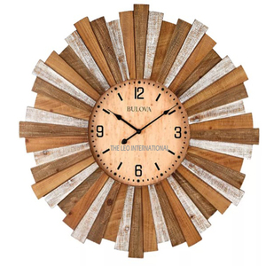 Classical Modern Colorful Life Style Simple Handmade Metal Frame Wall <b>Clock</b> for Home Hotel Wall Decor Accessories - Product Image 5