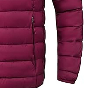 Custom Design Winter <b>Warm</b> Thick Bomber Nylon Puffer <b>Jacket</b> for Men - Product Image 2