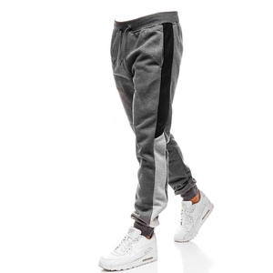 Custom Men's Retro Streetwear Knitted Cotton Fleece Loose <b>Light</b> Wash Straight Leg Wide Leg Mid Plus Size <b>Trouser</b> - Product Image 3