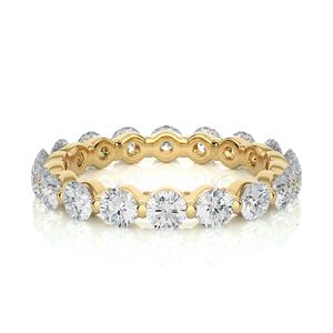 Certified Diamond Eternity Gold Wedding <b>Ring</b> <b>Dainty</b> 925 Silver Vintage Fine Jewelry <b>Rings</b> Customized Design Alibaba Jewelry Sale - Product Image 1