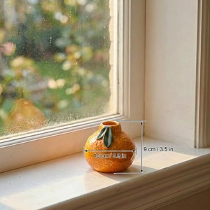 Modern <b>Ceramic</b> <b>Vase</b> With Crackled Glaze Tabletop Decor Exquisite Design 8-16 Inches Width 8-12in - Product Image 3