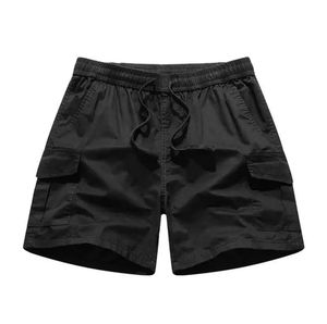 Men's <b>Slim</b> <b>Fit</b> Casual Straight Leg <b>Cargo</b> <b>Shorts</b> for Summer Outdoor Floral Digital Printed Design - Product Image 6